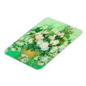 Van Gogh White Roses Magneet (Linkerzijde)