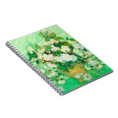 Van Gogh White Roses Notitieboek (Rechterzijde)