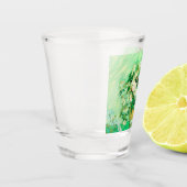 Van Gogh White Roses Shot Glas (Links)