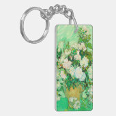 Van Gogh White Roses Sleutelhanger (Voorkant Links)