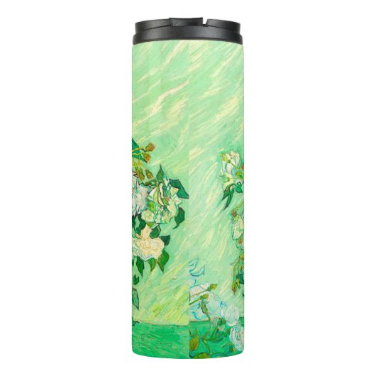 Van Gogh White Roses Thermosbeker (Achterkant)