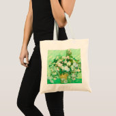 Van Gogh White Roses Tote Bag (Voorkant (product))
