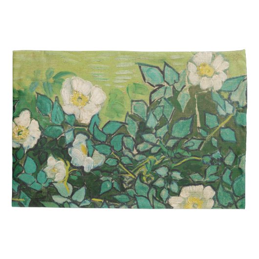 Van Gogh Wild Rozen Kussensloop (Achterkant)