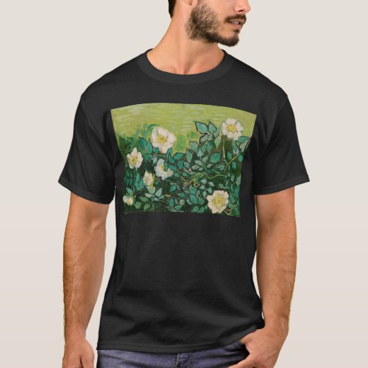 Van Gogh Wild Rozen T-shirt (Voorkant)