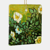 Van Gogh - Wilde Rozen Keramisch Ornament (Rechts)