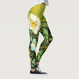 Van Gogh, wilde Rozen Leggings