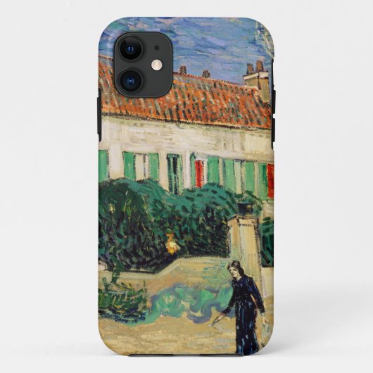 Van Gogh Wit huisnacht Case-Mate iPhone Case (Achterkant)