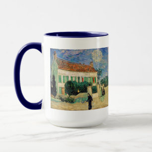 Van Gogh Wit huisnacht Mok