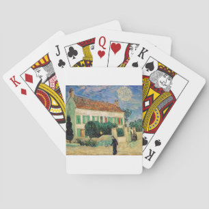 Van Gogh Wit huisnacht Pokerkaarten