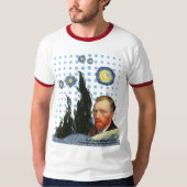  Van Gogh with every star I see, I remember that  T-shirt (Voorkant)