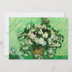Van Gogh - Witte rozen Kaart