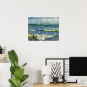 Van Gogh - Zeegezicht bij Les Saintes-Maries-De-La Poster (Thuiskantoor)