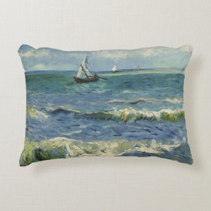 Van Gogh Zeegezicht bij Saintes Maries de la Mer Accent Kussen