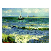 Van Gogh - Zeegezicht, Fotoprint Foto Afdruk (Voorkant)