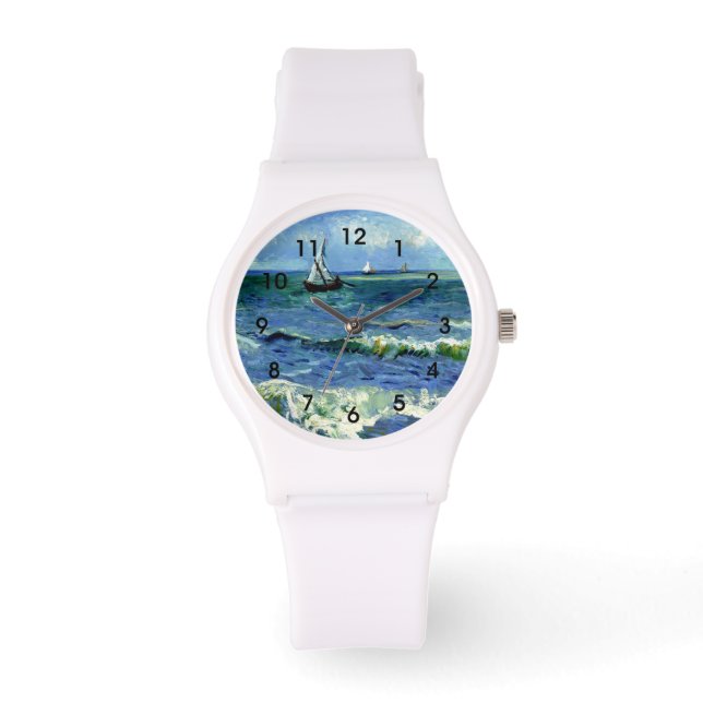 Van Gogh - Zeegezicht Horloge (Voorkant)