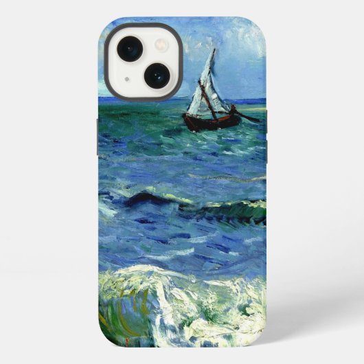 Van Gogh - Zeegezicht iPhone Hoesje (Achterkant)