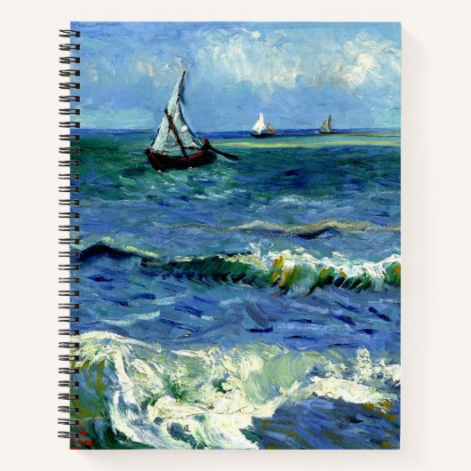 Van Gogh - Zeegezicht Notitieboek (Voorkant)
