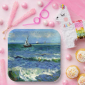 Van Gogh - Zeegezicht Papieren Bordje (Feest)