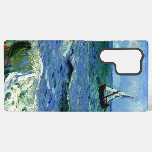 Van Gogh - Zeegezicht Samsung Galaxy Hoesje (Achterkant horizontaal)