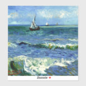 Van Gogh - Zeegezicht Sticker (Vel)