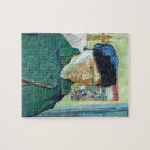 Van Gogh zelf-portret gebandatuurde verf van oorku Legpuzzel (Horizontaal)