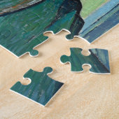 Van Gogh zelf-portret gebandatuurde verf van oorku Legpuzzel (Zijkant)