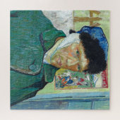 Van Gogh zelf-portret gebandatuurde verf van oorku Legpuzzel (Horizontaal)