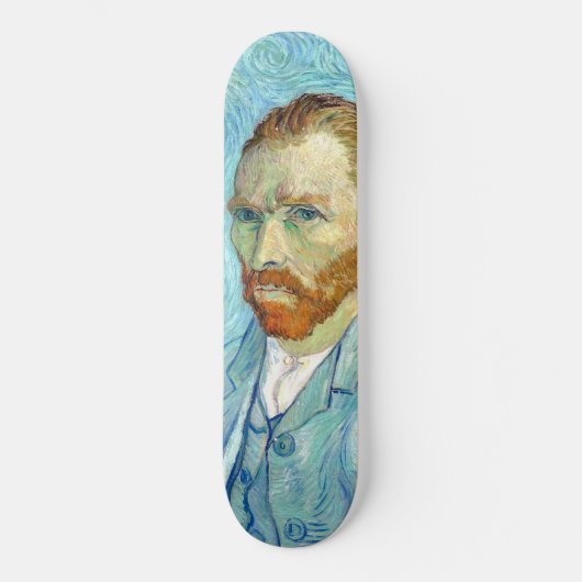 Van Gogh zelf portretteren levendig kunstschilderi Persoonlijk Skateboard (Voorkant)