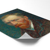 Van Gogh Zelfportret 1887 Poster (Hoek)