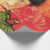 Van Gogh - Zelfportret met gebandateerde oorspijn Cadeaupapier (Hoek)