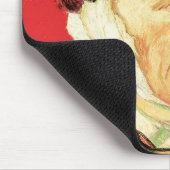 Van Gogh - Zelfportret met gebandateerde oorspijn Muismat (Hoek)