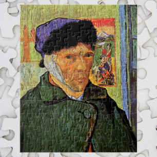 Van Gogh; Zelfportret met gebandatuurde oren Legpuzzel