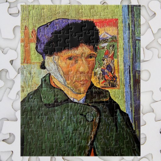 Van Gogh; Zelfportret met gebandatuurde oren Legpuzzel