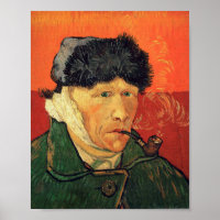 Van Gogh - Zelfportret met gebandatuurde oren