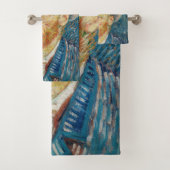 Van Gogh - Zelfportret met grijs Pet Bad Handdoek (Insitu)