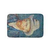 Van Gogh - Zelfportret met grijs Pet Badmat (Voorkant)