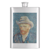 Van Gogh - Zelfportret met grijs Pet Flacon (Voorkant)