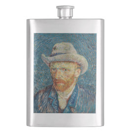 Van Gogh - Zelfportret met grijs Pet Flacon