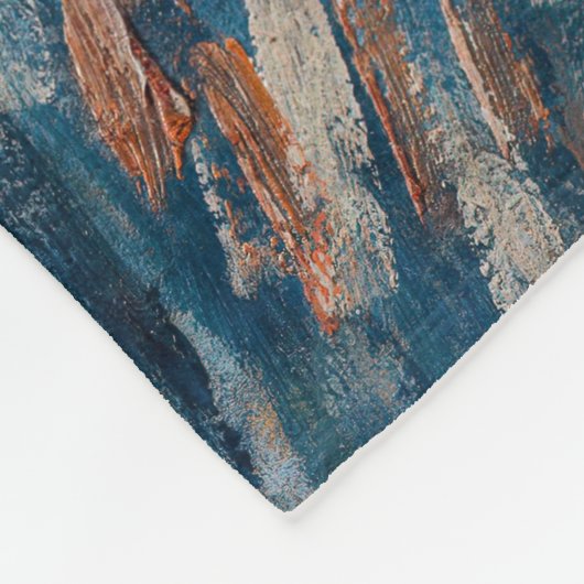 Van Gogh - Zelfportret met grijs Pet Fleece Deken (Hoek)