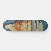 Van Gogh - Zelfportret met grijs Pet Persoonlijk Skateboard (Horizontaal)