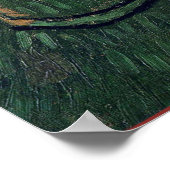 Van Gogh - Zelfportret met verbonden oor Poster (Hoek)