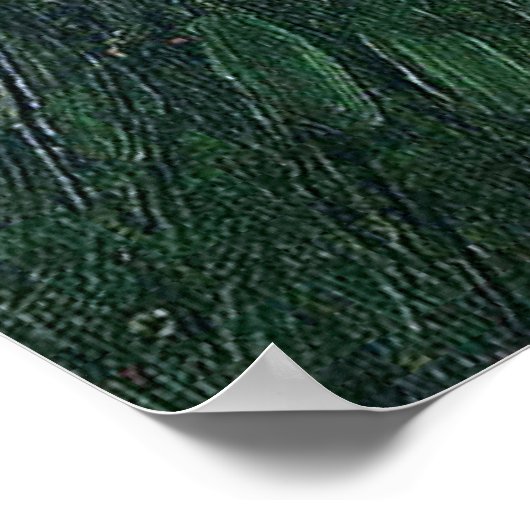 Van Gogh - Zelfportret met verbonden oor Poster (Hoek)