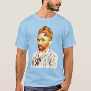 Van Gogh Zelfportret Nieuw Haar Doen T-shirt