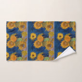  Van Gogh Zes Zonnebloemen Handdoek (Handdoek)