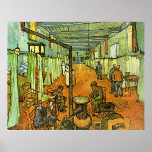 Van Gogh, Ziekenzaal in het Ziekenhuis, Poster