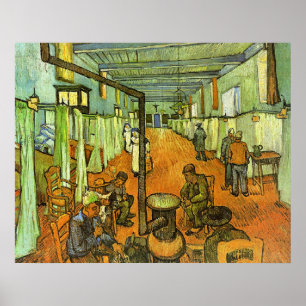 Van Gogh, Ziekenzaal in het Ziekenhuis, Poster