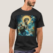 Van Gogh Zodiac Aquarius T-shirt (Voorkant)