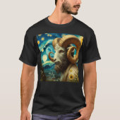 Van Gogh Zodiac Steenbok T-shirt (Voorkant)