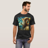 Van Gogh Zodiac Steenbok T-shirt (Voorkant volledig)