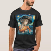 Van Gogh Zodiac Vissen T-shirt (Voorkant)